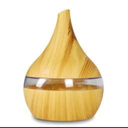 Ultrasonic Essential Oil Diffuser & Air Humidifier – Wood Grain Edition