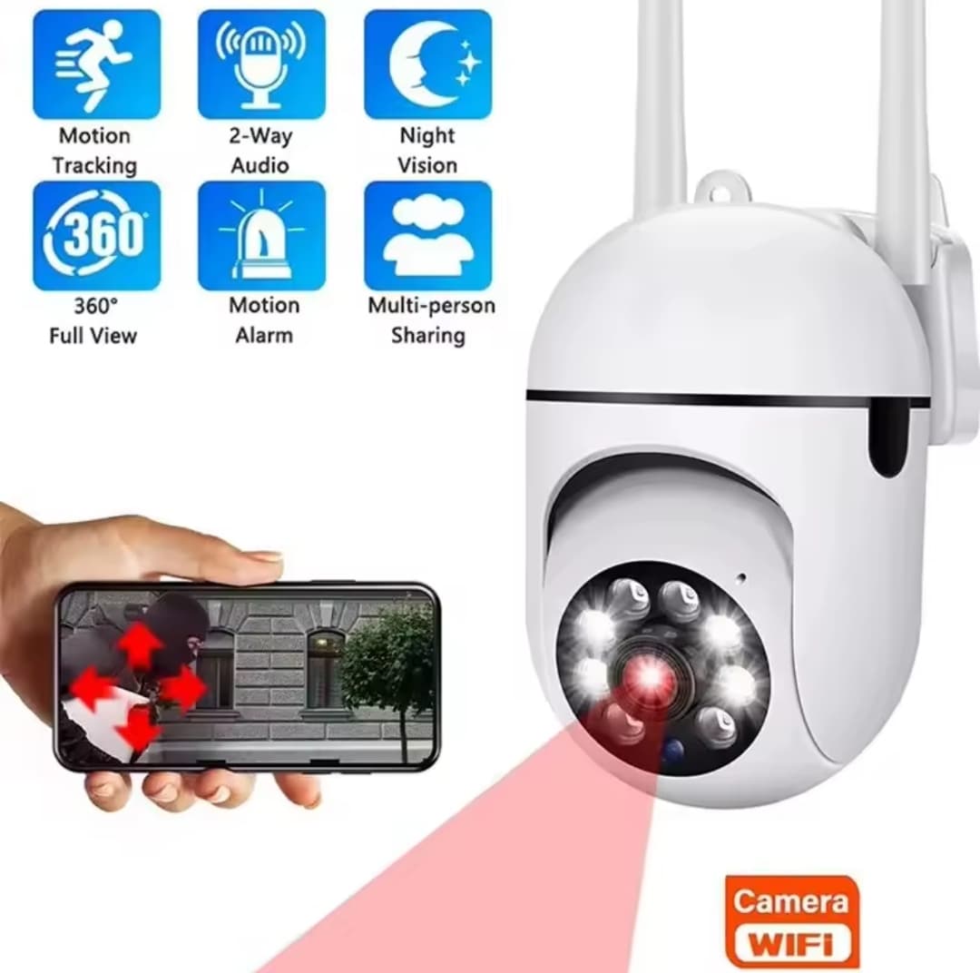 HD 1080P Mini IP Camera | Full-Color Night Vision | WiFi | Motion Detection_2