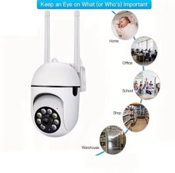 HD 1080P Mini IP Camera | Full-Color Night Vision | WiFi | Motion Detection