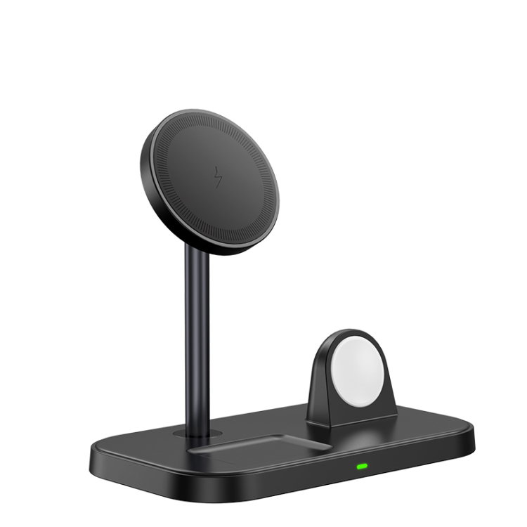 WA22 3 in 1 Magnetic Wireless Charger Phone Holder for iPhone 12 / 13 / 14 / 15 Series_1