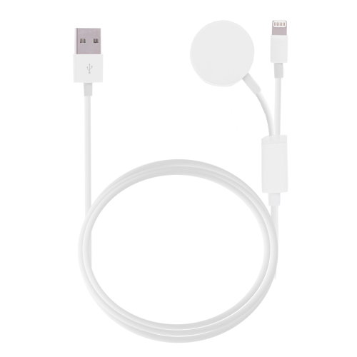 Multi-function 8 Pin Magnetic Charging Cable for iPhone / Apple Watch, Length : 1m_0