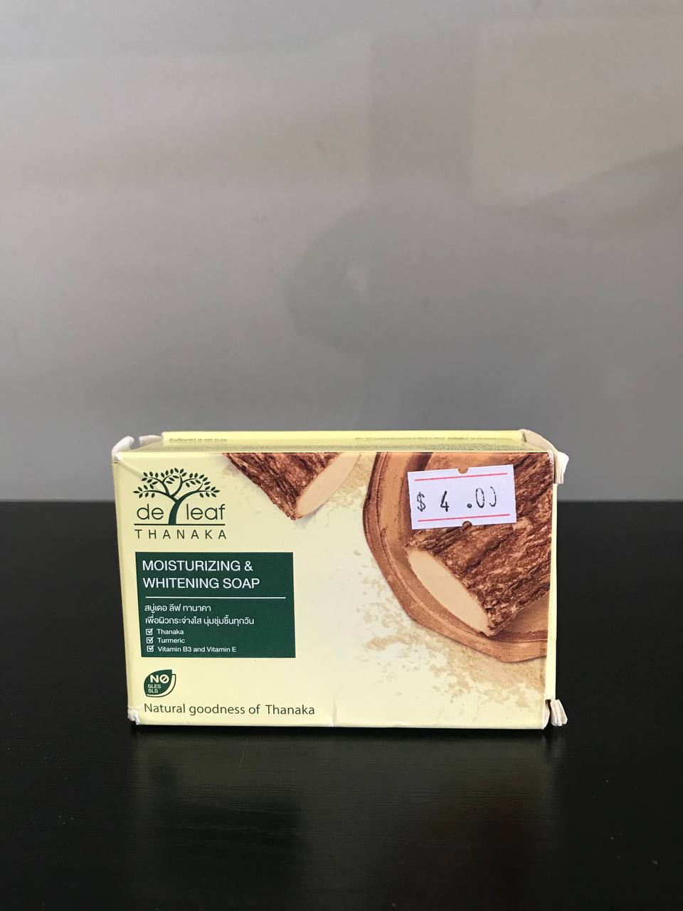 De Leaf Thanaka moisturizing & whitening soap_0