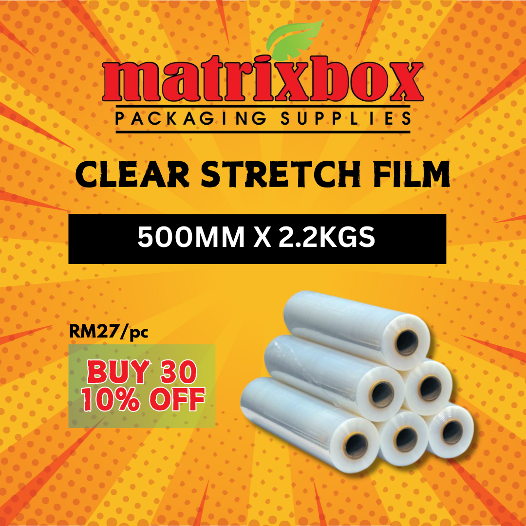500MM Clear Stretch Film