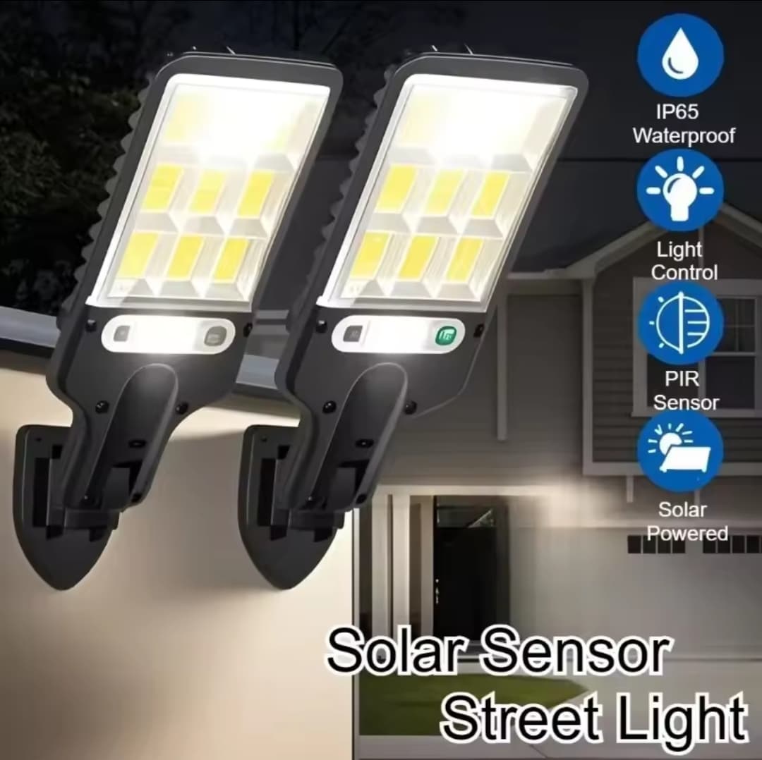 Sensor Street Lamp — Solar-Powered | Motion-Activated | Remote Controlled_0
