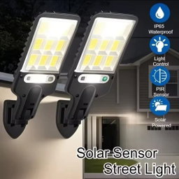 Sensor Street Lamp — Solar-Powered | Motion-Activated | Remote Controlled