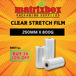 250MM Clear Stretch Film