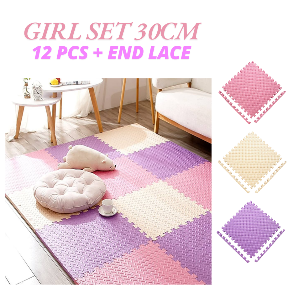 FOAM FLOOR KID PLAYMAT 12PC / SET 30CM X 1CM_5