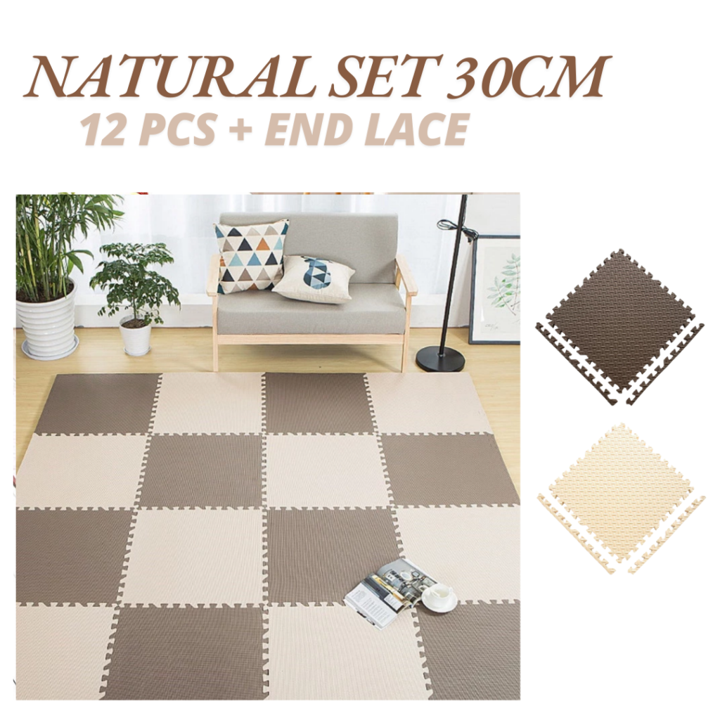 FOAM FLOOR KID PLAYMAT 12PC / SET 30CM X 1CM_6