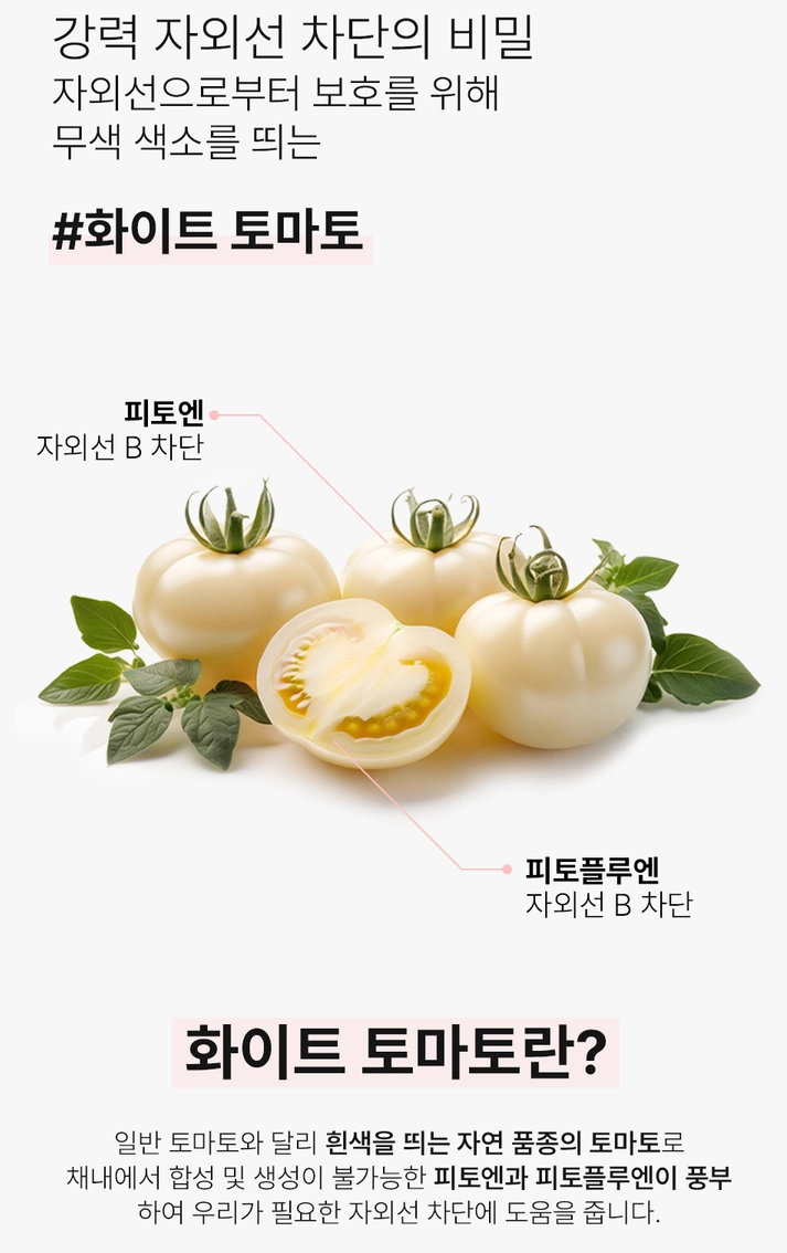 [비건인증] 톤업 썬크림 SPF50 PA++++ 무자극 (50ml) | [Vegan] Tone-up Sunscreen_4