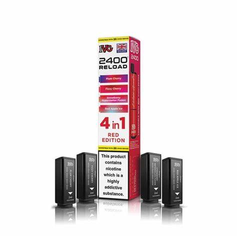IVG 2400 RELOAD - RED RASPBERRY EDITION_0