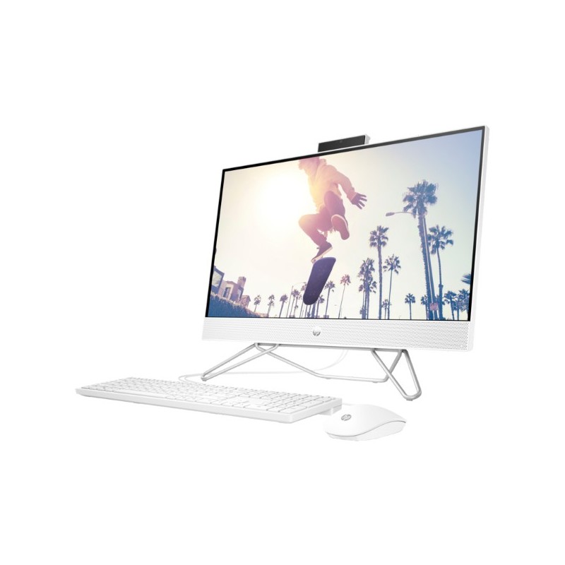 HP All-in-One 24-cb1493nh PC - Intel(R) Core(TM) i5-1235U - 8Gb - 512Gb 24" Full HD Tactile Blanc_1
