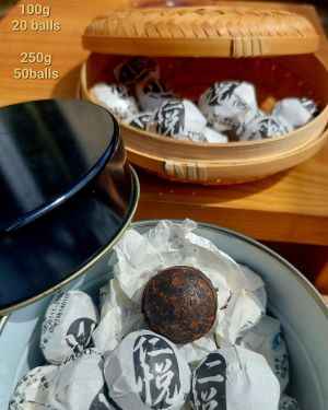 Puer Tea Organic fairtrade Mini Balls | 仁悅™普洱小沱茶 （有機公平貿易）_2
