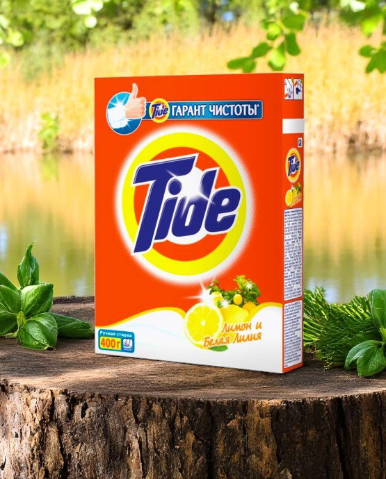 Стир/Хокка(порошок) Tide 400г руч Лимон_0