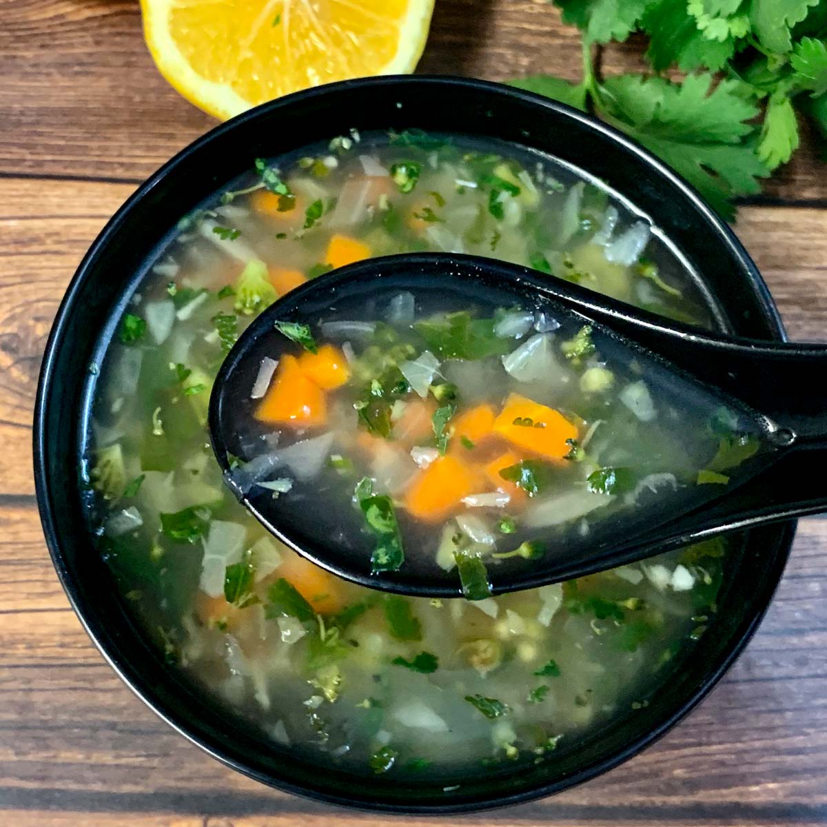 Lemon Coriander Soup_0