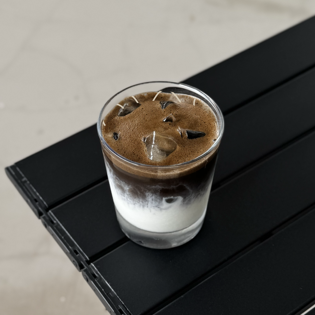 Dark Roast Hojicha Latte