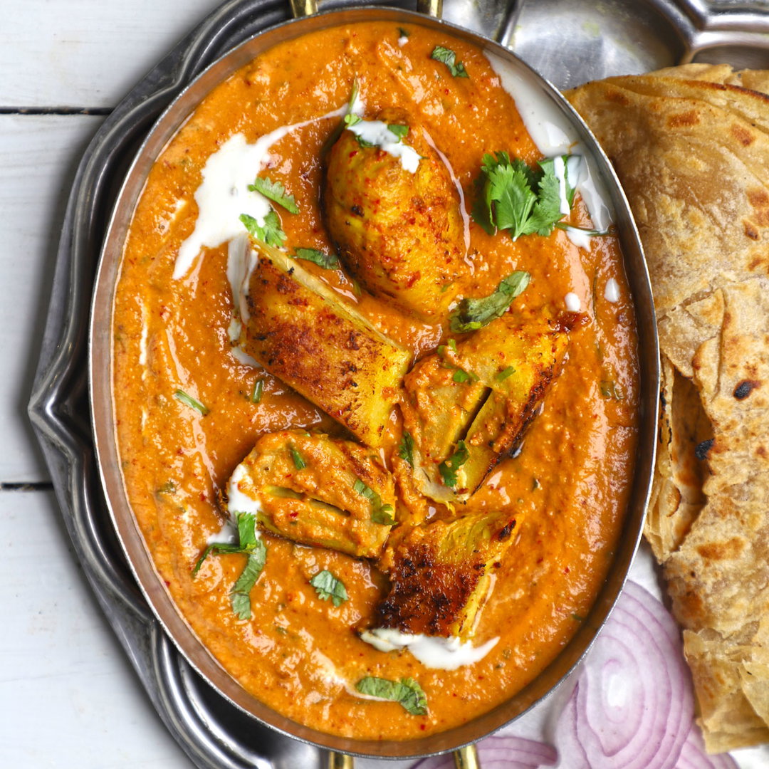 Soya Chaap Butter Masala