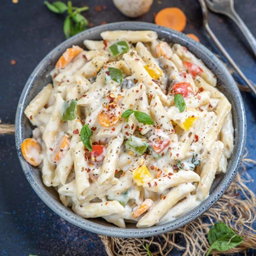Pasta in White Sauce