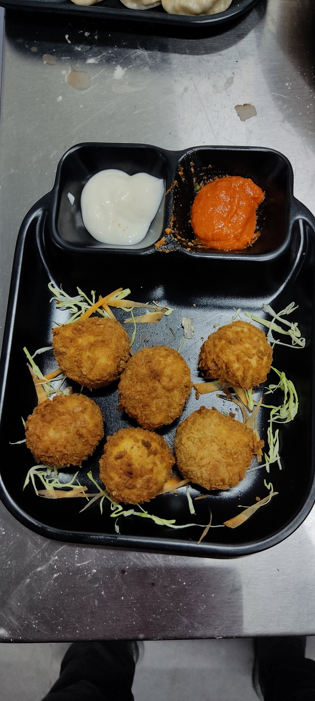 Paneer Kurkure Momo