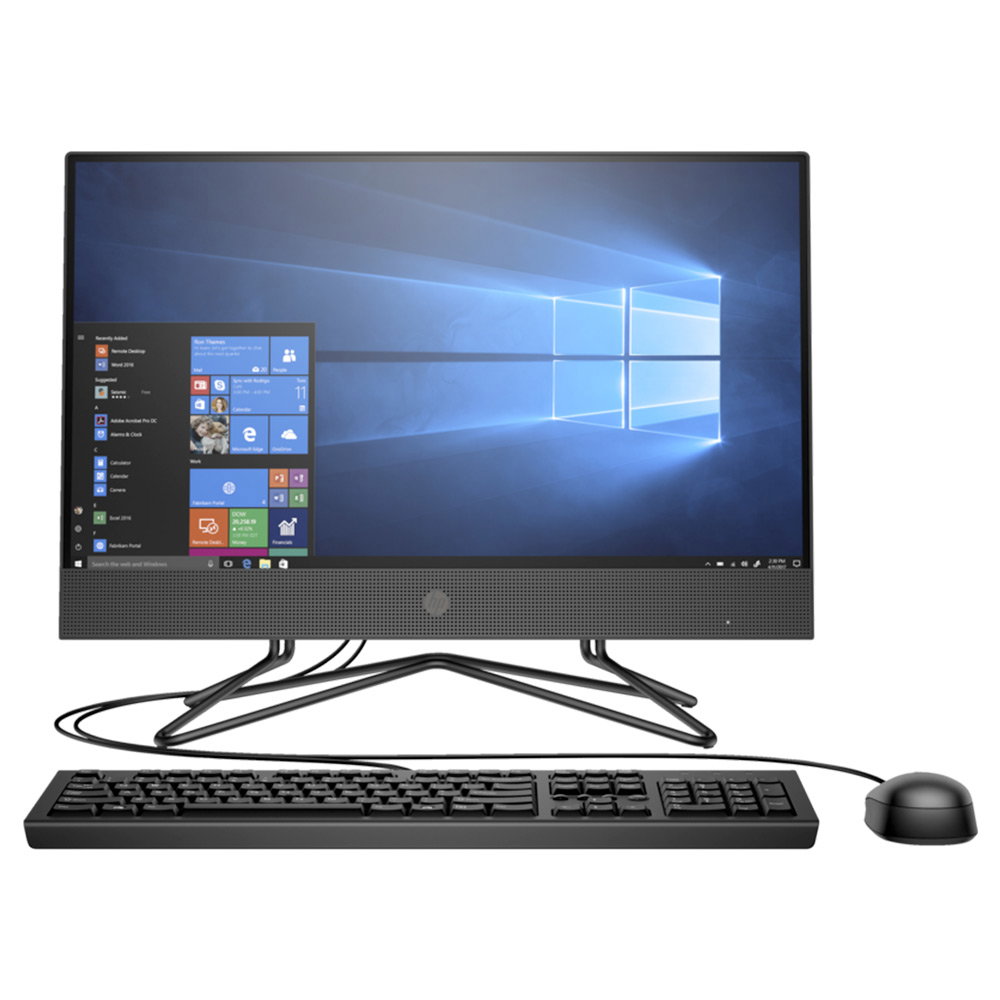 HP All-in-One 200 G4 - Intel(R) Core(TM) i5-10210U CPU - 4Gb - 1Tb 22" Full HD Noir_0