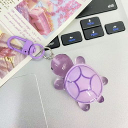 Mini Pastel Turtle Keychain