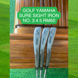 Golf Yamaha Sure Sight Iron No. 3 4 5 rm60