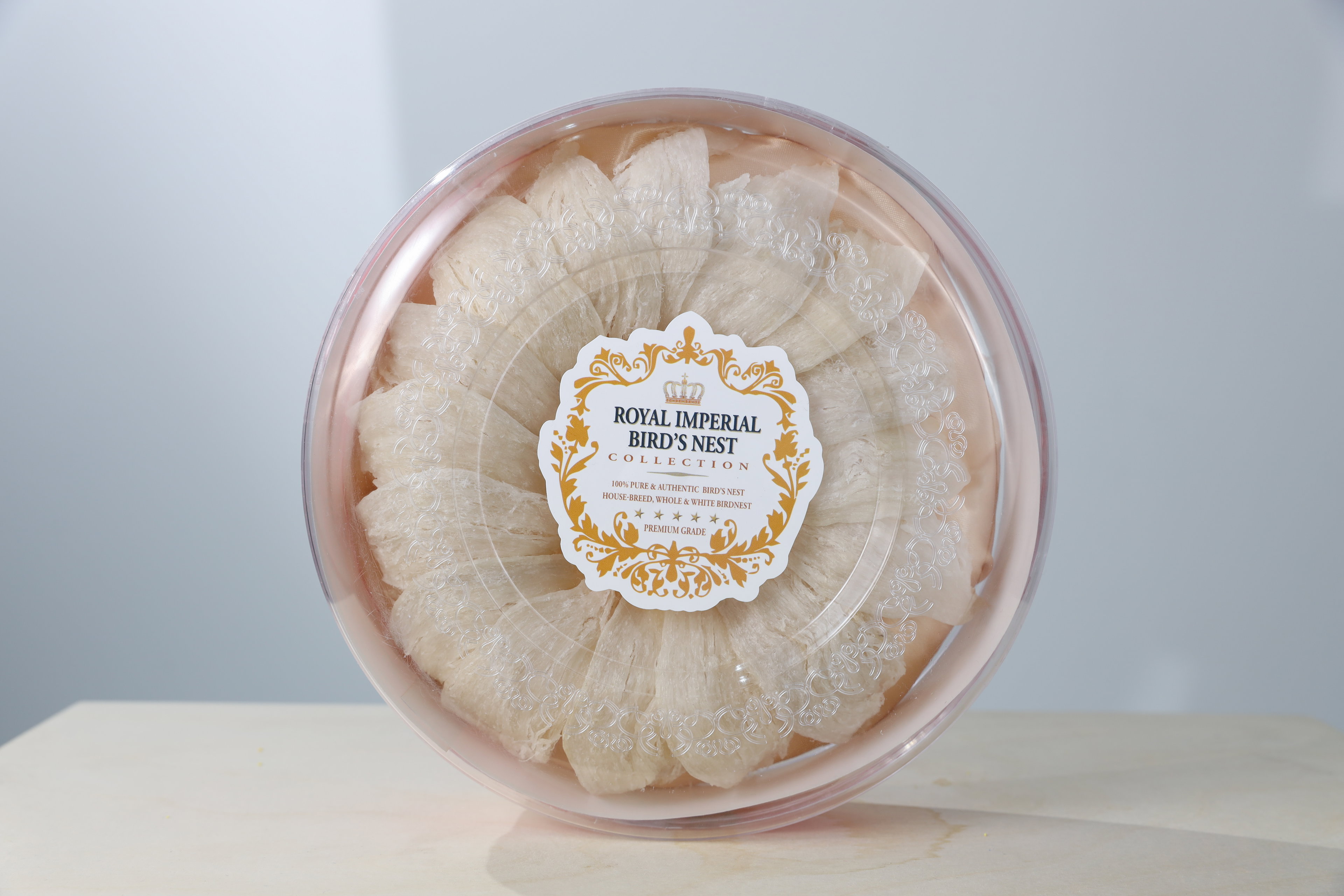 Royal Imperial Edible Bird's Nest (EBN)- Dried and Hand-Cleaned Premium Nest (50g)/(100g)