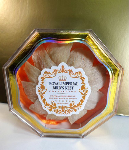 Royal Imperial Edible Bird's Nest (EBN)- Dried and Hand-Cleaned Premium Nest (50g)/(100g)_1