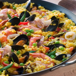 Paella aux fruits de mer (Espagne)