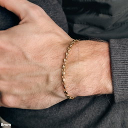 BRACELET EN GRAIN DE CAFE