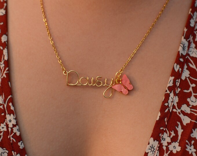 Collier personnalisé en fil de cuivre _4