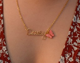 Collier personnalisé en fil de cuivre 