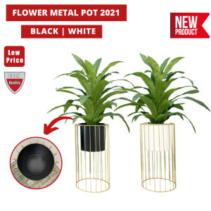 FLOWER METAL POT  - 2021