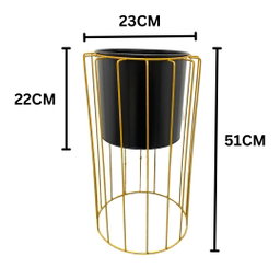 FLOWER METAL POT  - 2021