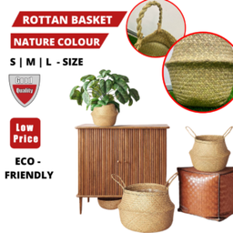 FLOWER TREE ROTTAN BASKET