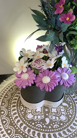 Bouquet de fleur de bougies et ou de fondants parfumés