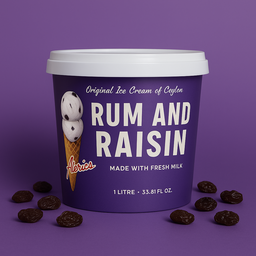 Alerics Ice Tub Rum & Raisin 1L 