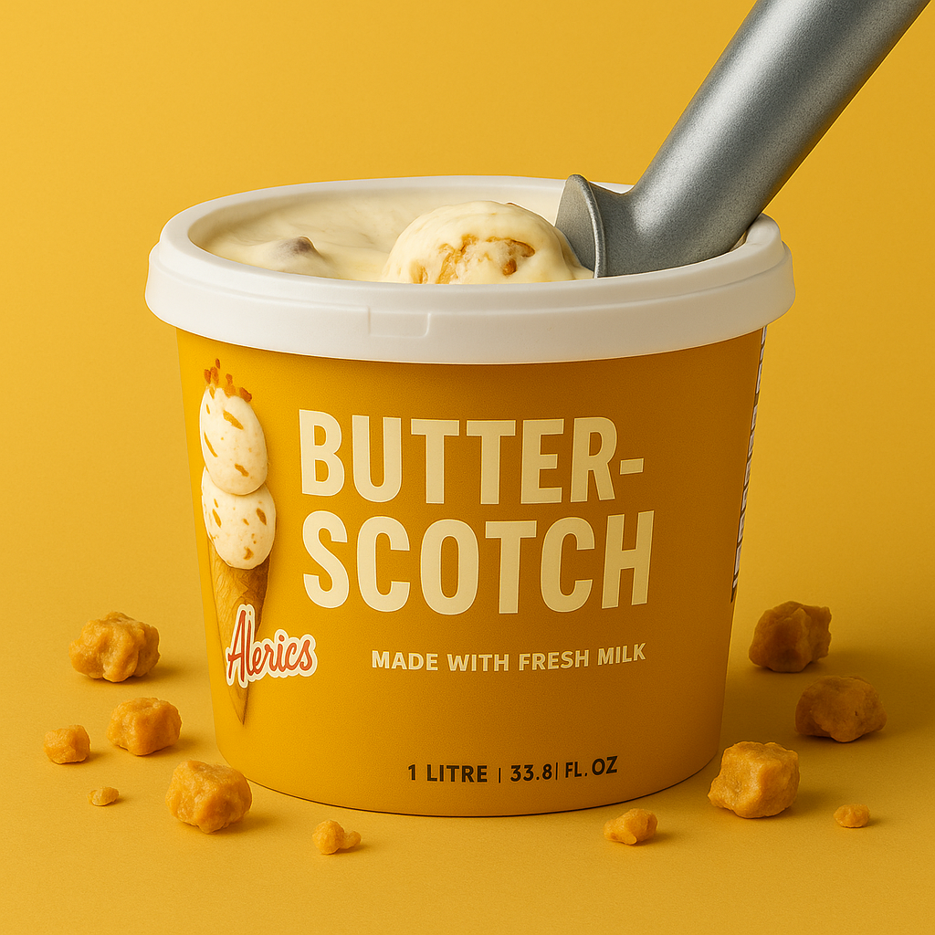 Alerics Ice Tub Butter Scotch 1L_0