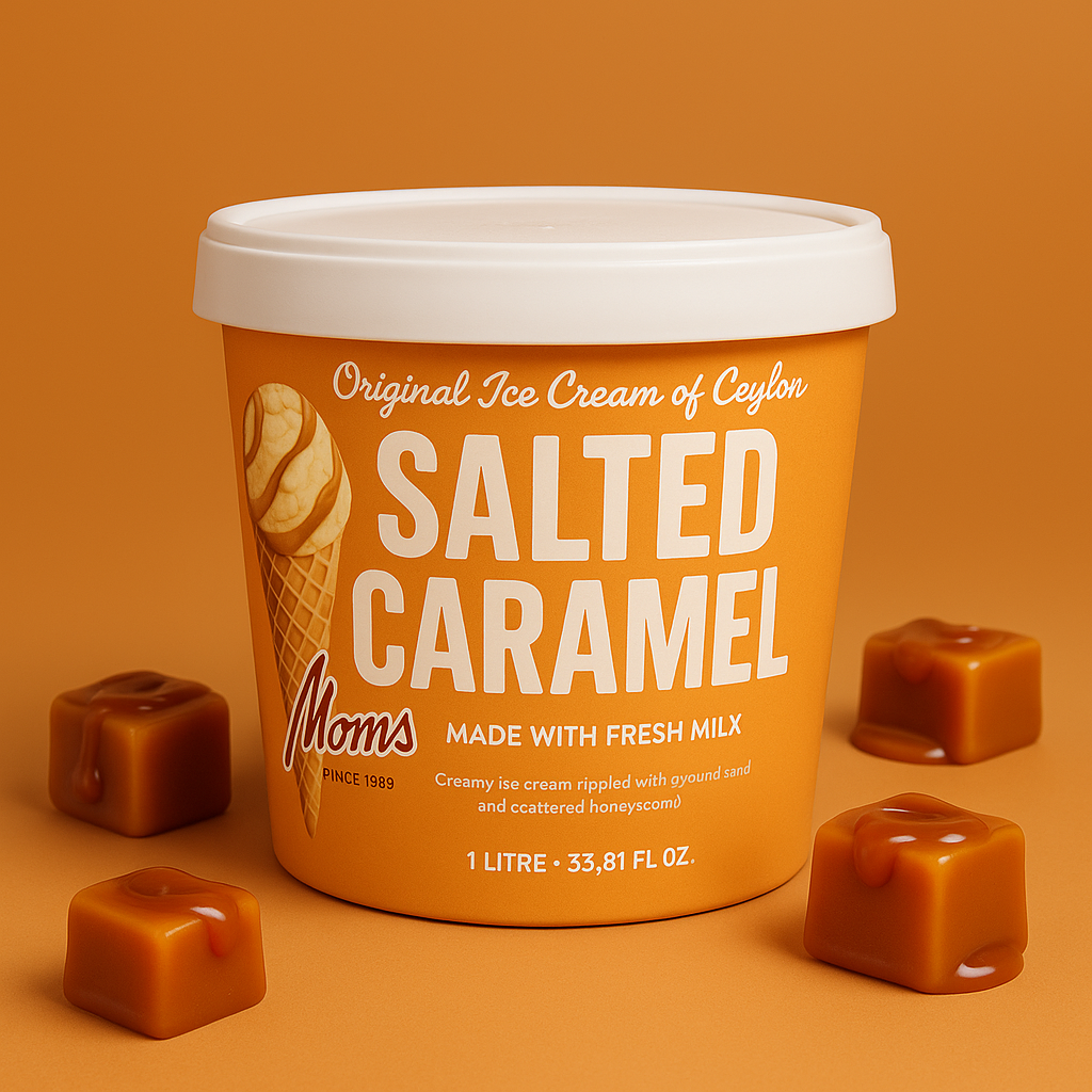 Alerics Ice Tub Salted Caramel 1L