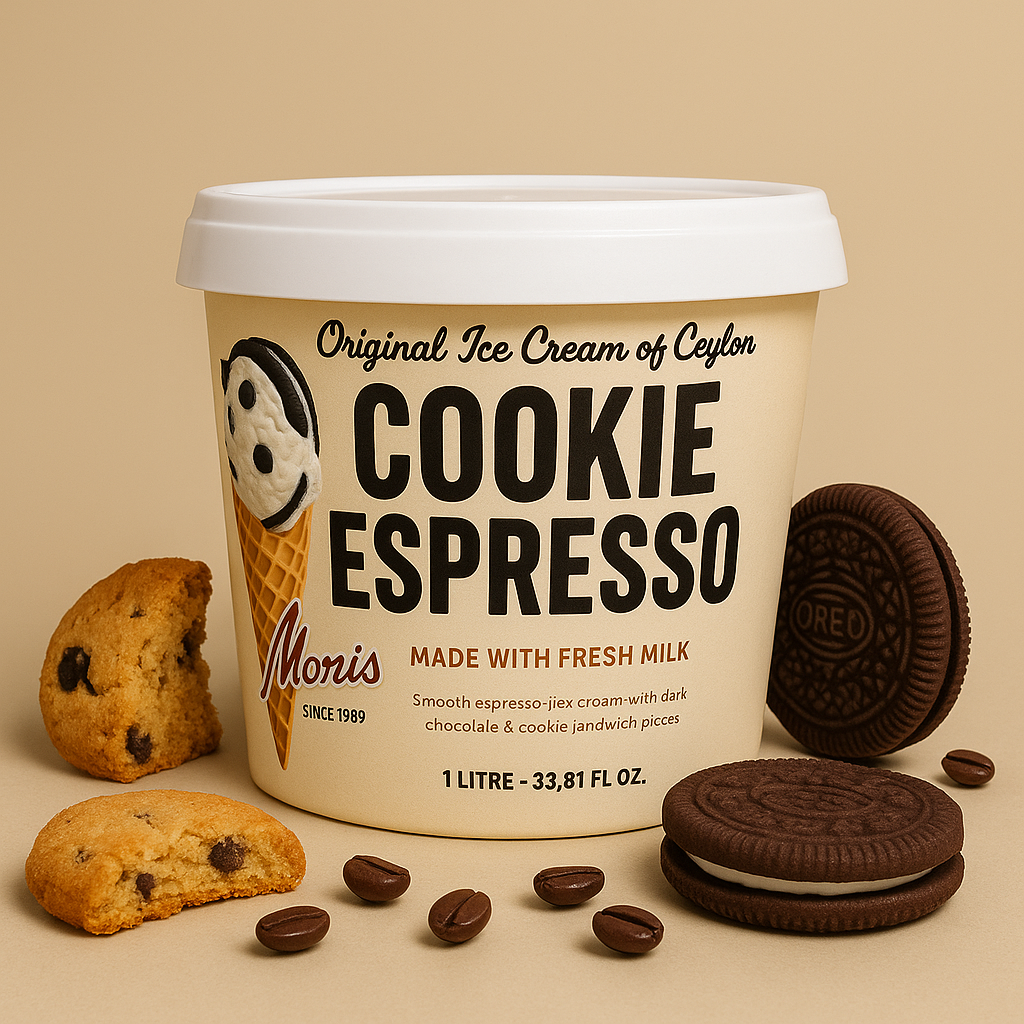 Alerics Ice Tub Cookie Espresso 1L