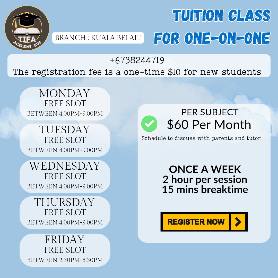 One-on-One Tutoring