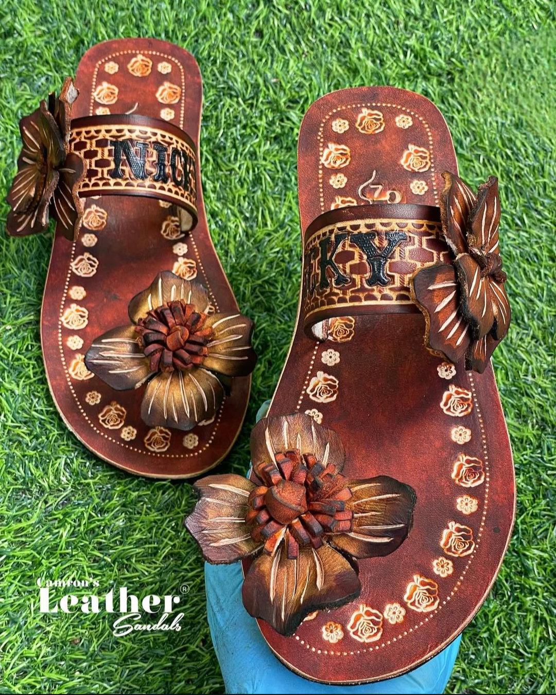Customizable Tropic Bloom Slide