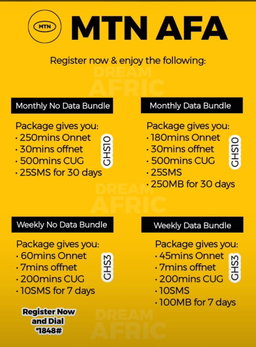 MTN AFA Bundle Registration
