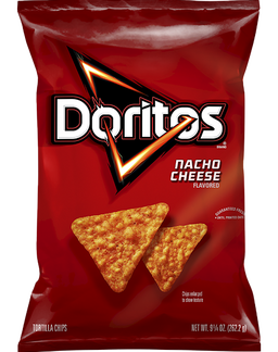 Doritos, Nacho Cheese Flavored, Tortilla Chips