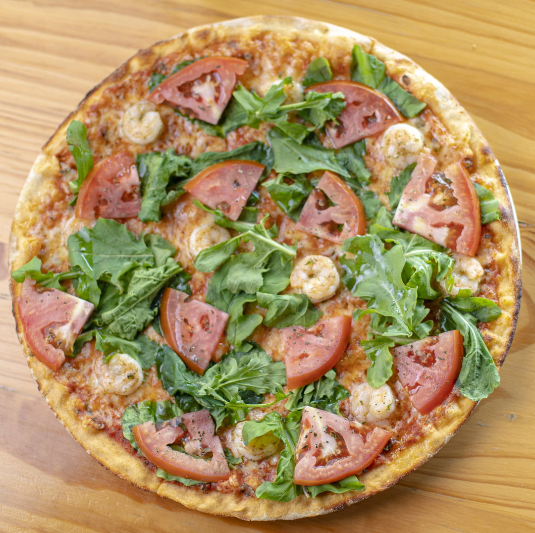 Pizza Camarón & Arúgula