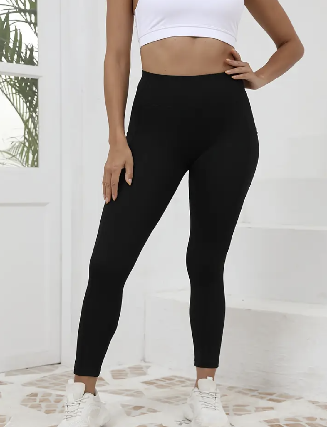 High Waist Yoga Pants - MEDIUM_3
