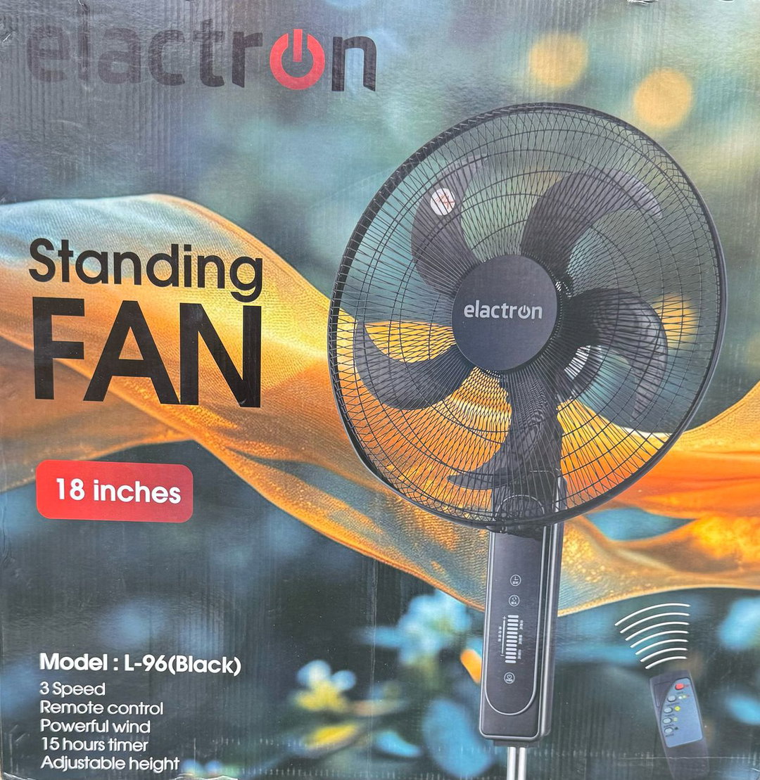 Ventilateur Elactron 18" digital avec télécommande