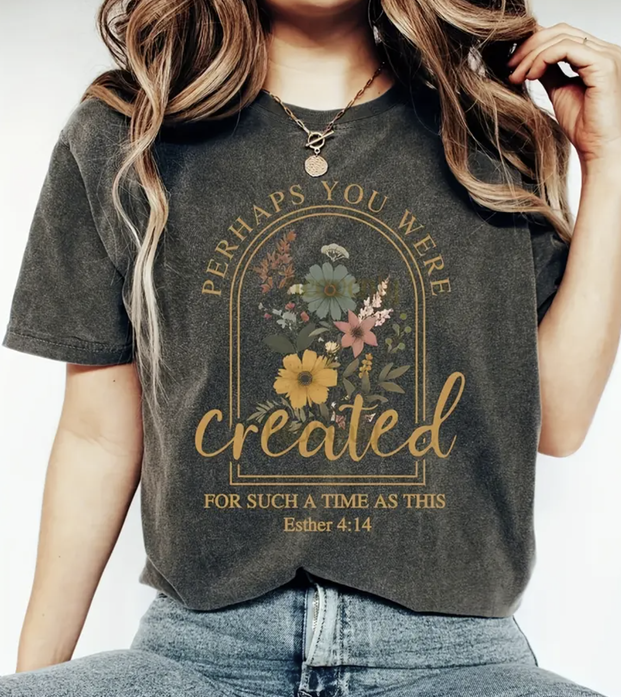 Women's Vintage Christian T-Shirt_0