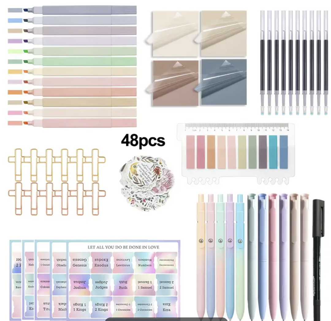 Scripture Study Stationery supplies