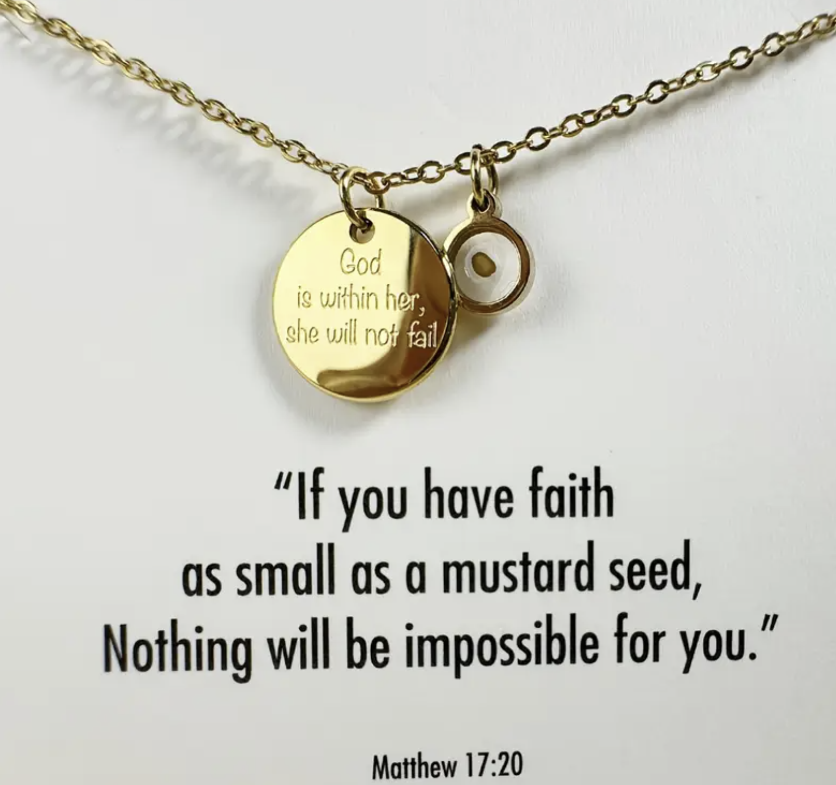His name is Yahweh Pendant necklace _4