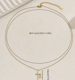 Minimalist Cross Necklace